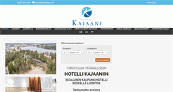 Desktop Screenshot of hotellikajaani.fi